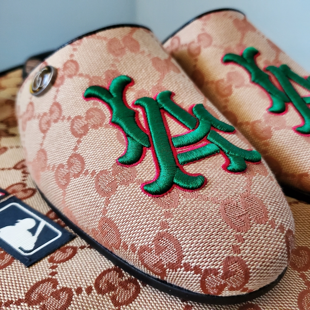 Gucci Princetown Mules -Limited Edition LA Dodgers